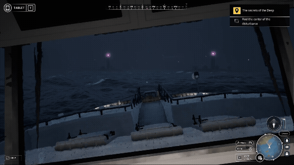 Seafarer: The ship sim secrets of the deep mission lovecraft spooky obelisk scene
